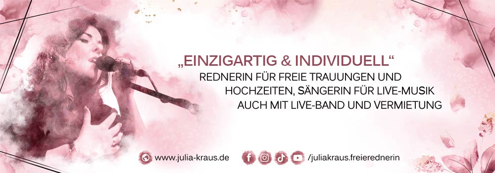 Freie Rednerin & Sängerin Julia Kraus