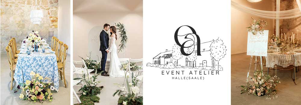 Eventatelier Halle Saale – Location für Hochzeiten für 20 bis 200 Personen