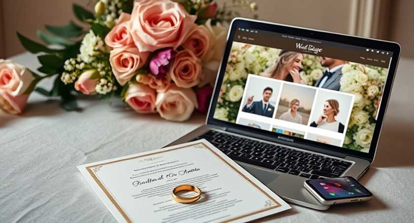 Hochzeitswebsite Hochzeitswebsite