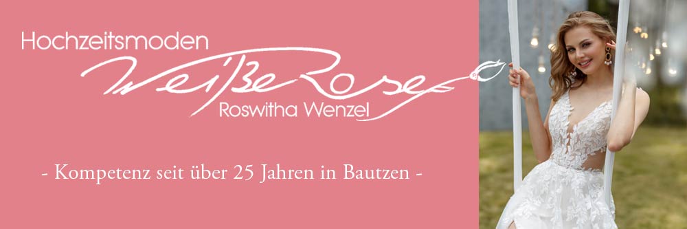 Hochzeitsmoden Weisse Rose in Bautzen