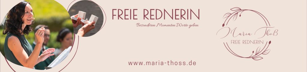 Maria Thoß Freie Rednerin